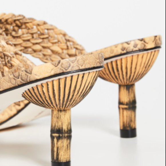 Cult Gaia Kal Sandal in Canary Color - Picture 9 of 10